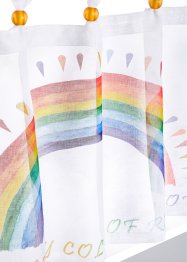 Pride-gardinlängd med regnbågsmotivc, bpc living bonprix collection