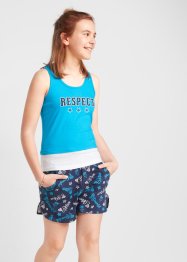 Linne + shorts för flickor (2 delar, bpc bonprix collection