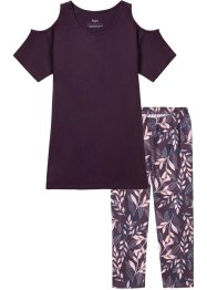 Capripyjamas med leggings, bpc bonprix collection