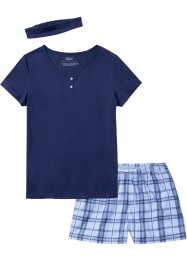 Pyjamas med shorts och pannband, bpc bonprix collection