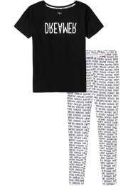 Oversizepyjamas med leggings, bpc bonprix collection