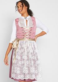 Dirndl med spetsförkläde, bpc bonprix collection