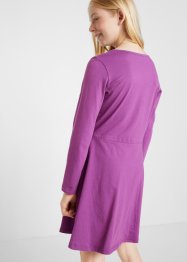 Långärmad jerseyklänning för flickor, bpc bonprix collection