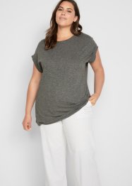 Longshirt med uppvikta ärmar (2-pack), bpc bonprix collection
