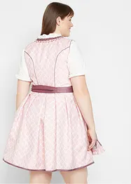 Knälång dirndl med förkläde (2 delar), bonprix