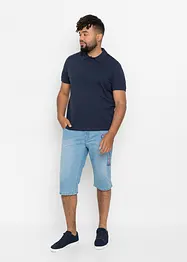 Kortärmad pikétröja i bomull, bonprix