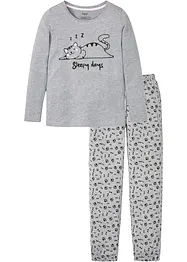 Pyjamas med sovmask, bonprix