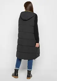 Vändbar täckväst med huva i återvunnen polyester, bonprix