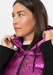 Täckväst med glansig look, BODYFLIRT boutique