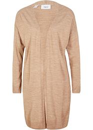 Finstickad cardigan, öppen fram, bpc bonprix collection