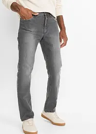 Stretchjeans med bekvämt snitt, normal passform, raka ben, bonprix