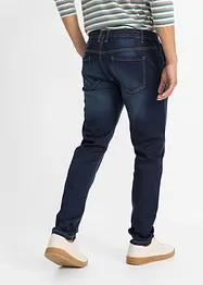 Mjuka dra på-jeans, Regular Fit, Tapered, bonprix