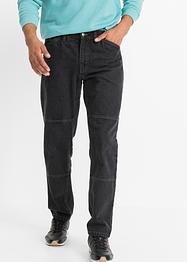 Jeans, ledig passform, avsmalnande ben, John Baner JEANSWEAR