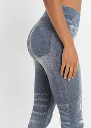 Sömlösa leggings med mjuk insida, bonprix