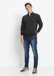 Sweatshirt med krage och dragkedja, bpc bonprix collection