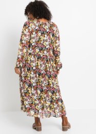 Blommönstrad maxiklänning av återvunnen polyester, RAINBOW