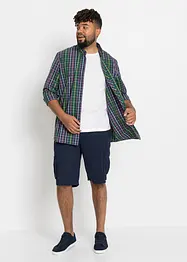 Cargoshorts av ren bomull, Relaxed Fit, bonprix