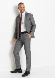 Kostym: Kavaj, byxa, skjorta och slips, smal passform (4 delar), bpc selection