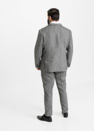 Kostym: Kavaj, byxa, skjorta och slips, smal passform (4 delar), bpc selection