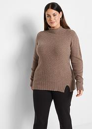 V-ringad ulltröja med andel Good Cashmere Standard®, bpc selection premium