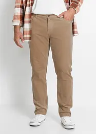 Stretchig manchesterbyxa med bekvämt snitt, Slim Fit, bonprix