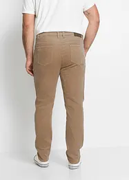 Stretchig manchesterbyxa med bekvämt snitt, Slim Fit, bonprix