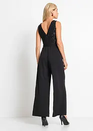 Jumpsuit med paljetter, bonprix