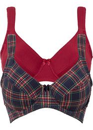 BH i ekologisk bomull med bygel (2-pack), bpc bonprix collection