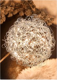 LED-prydnad trådboll, bpc living bonprix collection