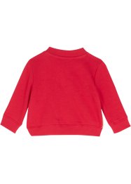 Baby-julsweatshirt i ekologisk bomull, bpc bonprix collection