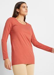 Longshirt med ekologisk bomull (2-pack), bpc bonprix collection