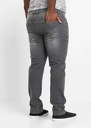 Stretchjeans med bekvämt snitt, normal passform, raka ben, bonprix
