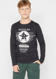 Långärmad T-shirt för pojkar (2-pack), bpc bonprix collection