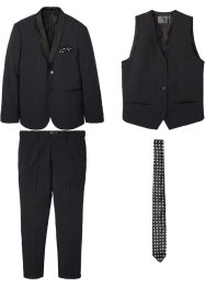 Kostym (4 delar): kavaj, byxa, väst och slips, bpc selection