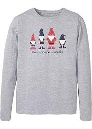 Långärmad tröja med julmotiv, bpc bonprix collection