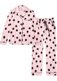 Pyjamas med knappslå, bpc bonprix collection