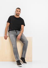 Stretchiga trikåjeans, smal passform, raka ben, John Baner JEANSWEAR
