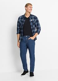 Korta stretchjeans med Positive Denim #1 Fabric, RAINBOW