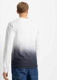 Långärmad T-shirt, smal passform, RAINBOW