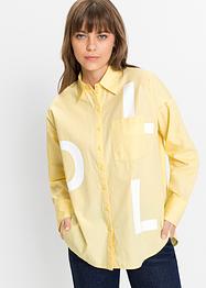 Lång blus med tryck, RAINBOW