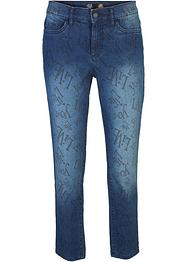 Mönstrade stretchjeans, bpc selection