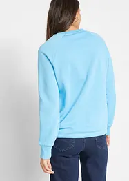 Sweatshirt av bomullsmix, bonprix