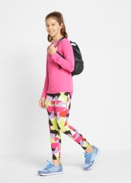 Långärmad sportshirt för flickor, bpc bonprix collection