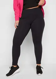 Ankellånga, extra mjuka sportleggings med sidofickor, bonprix