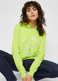 Hoodie av ekologisk bomull, bonprix