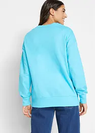 Sweatshirt med slits i sidan, bonprix