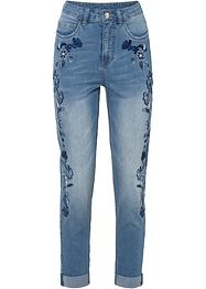 Jeans med broderi, BODYFLIRT