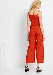 Jumpsuit med smockad infällning, RAINBOW