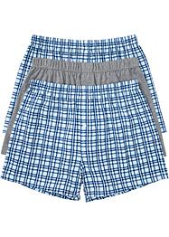 Ledigt skurna jerseyboxershorts (3-pack), bpc bonprix collection