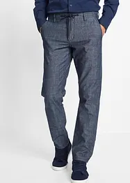 Chinos i chambray, normal passform, raka ben, bonprix